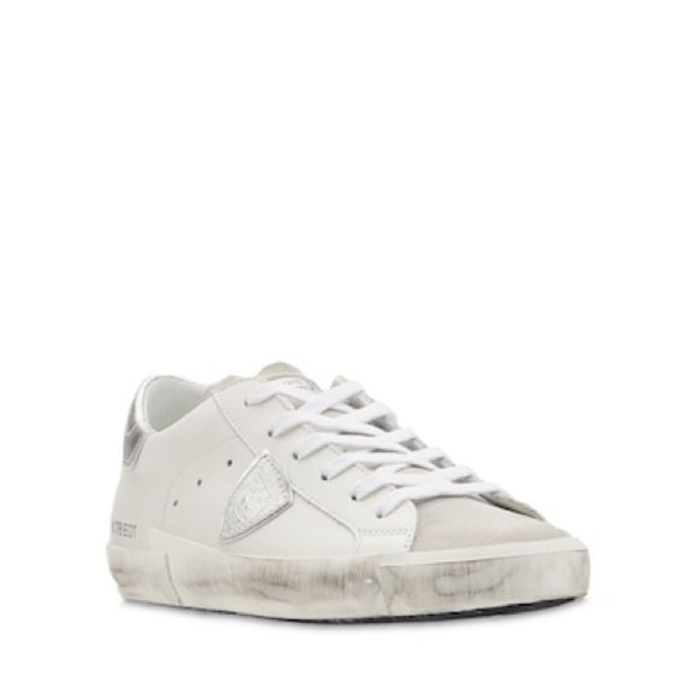 Philippe Model leather & suede low sneakers